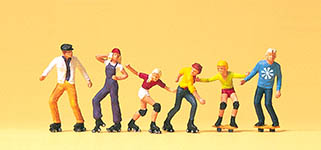 023-10074 - 1:87 - Rollerskate und Skateboard