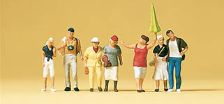 023-10455 - 1:87 - Fremdenführerin, Touristen