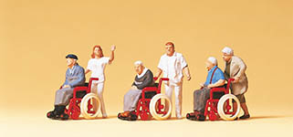 023-10479 - 1:87 - Passanten, Rollstühle