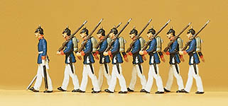 023-12186 - 1:87 - Preußische Infanterie. Parade