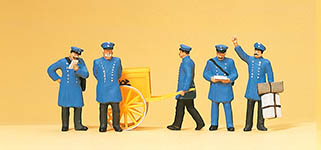 023-12198 - 1:87 - Postbeamte. Um 1900