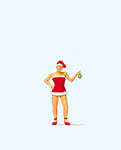 023-29088 - 1:87 - Weihnachtsfräulein mit Glöckc