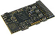 111-MS440D - Zimo MS440D Sound-Decoder - 30 x 15 x 4 mm - Audio 3 W (4 Ohm) - 1,2 A - 21MTC