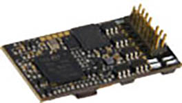 111-MS450P16 - Zimo MS450P16 Sound-Decoder - 30 x 15 x 4 mm - Audio 3 W (4 Ohm) - 1,2 A - PluX16