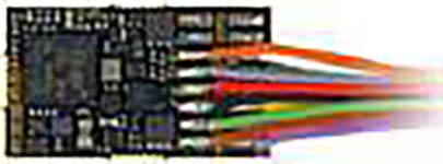 111-MS480F - Zimo MS480F Miniatur-Sound-Decoder - 19 x 11 x 3,1 mm - Audio 1 W - 0,8 A - Kabel