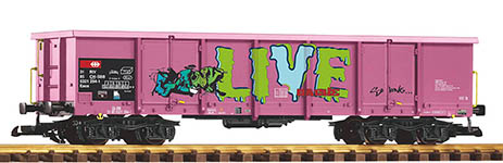  37013 - G - Offener Güterwagen Eaos pink, SBB, Ep. VI