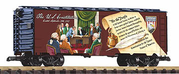  38943 - G - Güterwagen Amerikanische Traditionen Constitution