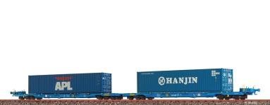  48110 - H0 - Containertragwagen APL / Hanjin, AAE, Ep. VI
