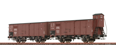  49878 - H0 - 2-tlg. Set gedeckte Güterwagen G München, DRG, Ep. II