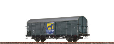  50486 - H0 - Gedeckter Güterwagen Glr23 Büssing, DB, Ep. III