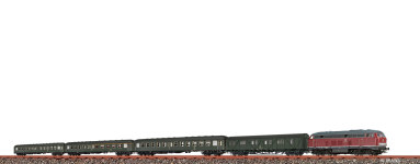  50830 - H0 - 5-tlg. Zugset E 1642, BR 216 und 4 Personenwagen, DB, Ep. IV - AC-Sound-Extra
