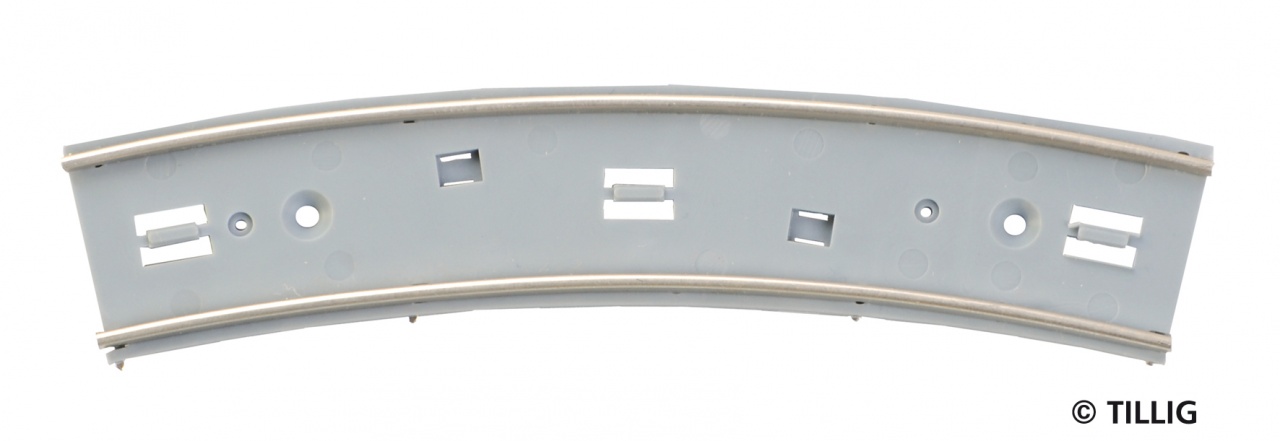 H0 Bogenstück R 250/5° (3 Stück)