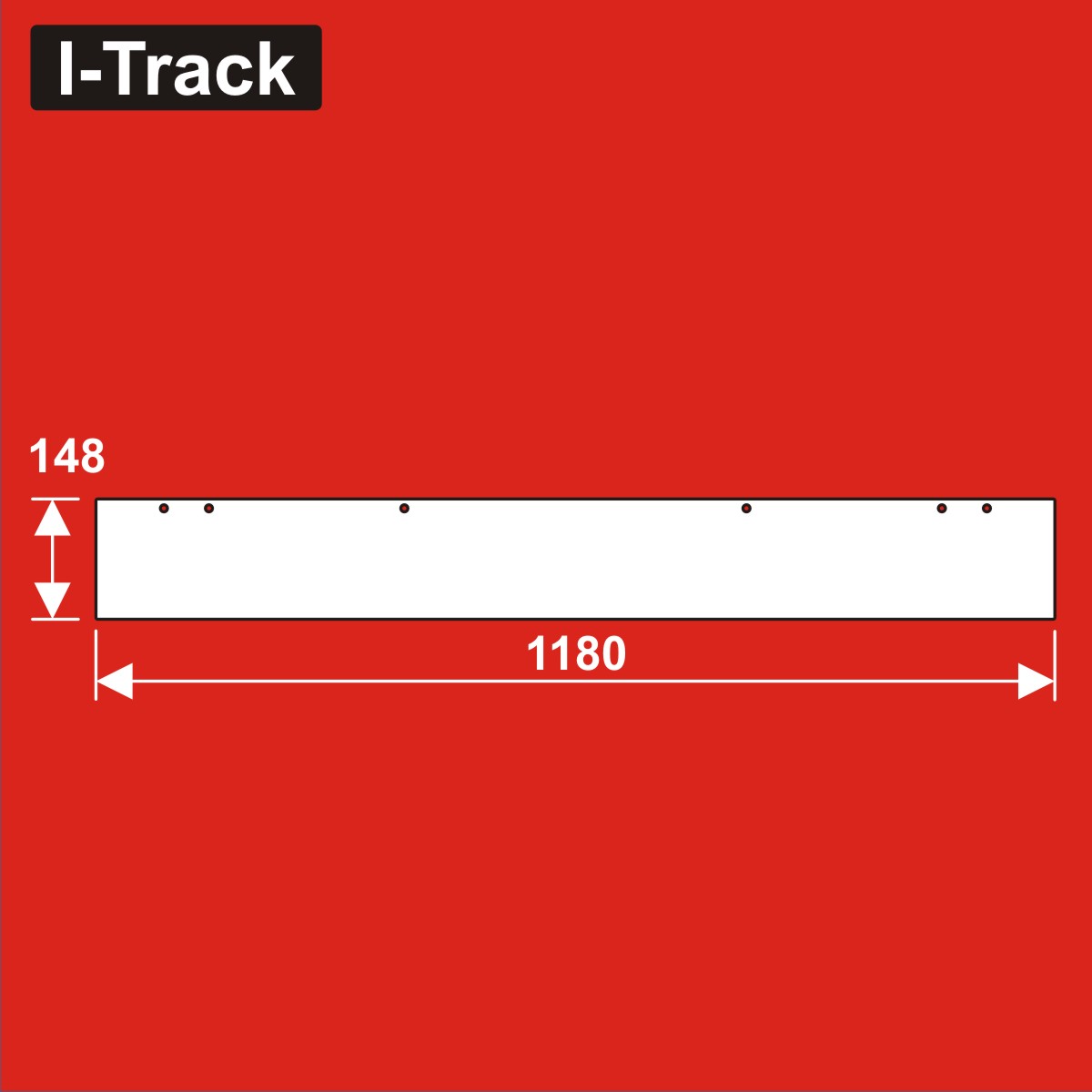 Seitenwand für Basisplatte, weiß<BR>Länge: 1180 mm