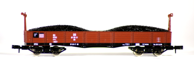 TTe - offener Güterwagen OOw mit Heberleinbremse, DR, Ep. III - Wagen Nr. 97-29-17