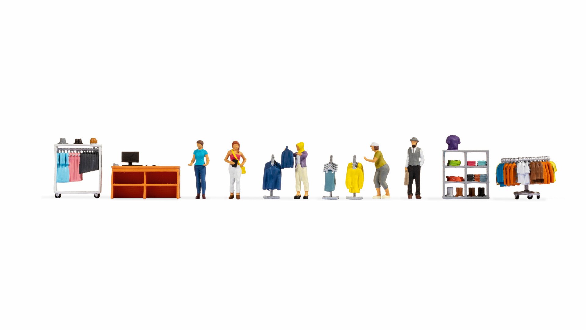 H0 - Figuren-Themenwelt Modegeschäft