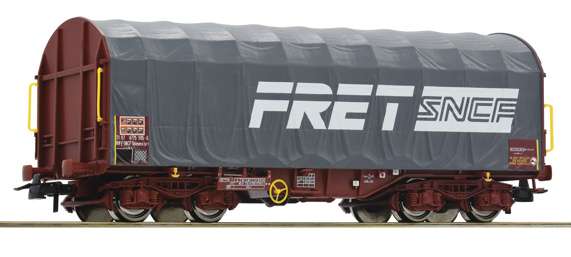 H0 Schiebeplanenwagen FRET, SNCF, Ep.VI