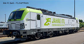 H0 - E-Lok BR 193 25 Jahre ITL, Captrain, Ep. VI<br>Exklusivmodell