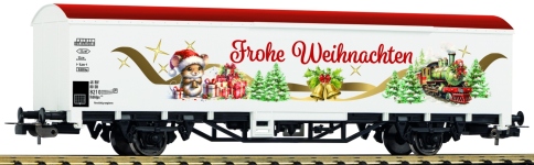PIKO 72248 - H0 - Gedeckter Güterwagen Weihnachtswagen, DB AG, Ep. VI