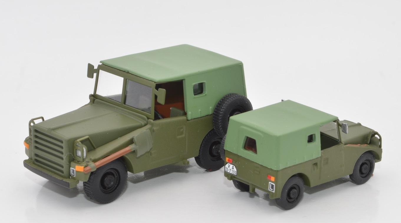 H0 IFA P3 Kübelwagen NVA Fahrschule