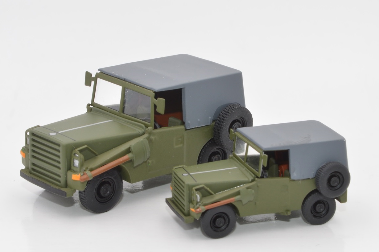 H0 IFA P3 Kübelwagen NVA - Form 1