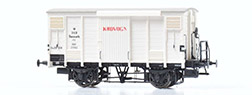 H0 - Gedeckter Güterwagen IVK 20118 mit Bremsebühne, DSB, Ep. III