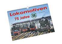 Feuereißen-Kalender 2024 75 Jahre DR