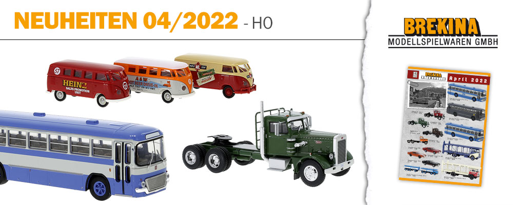 Brekina Neuheiten 04/2022
