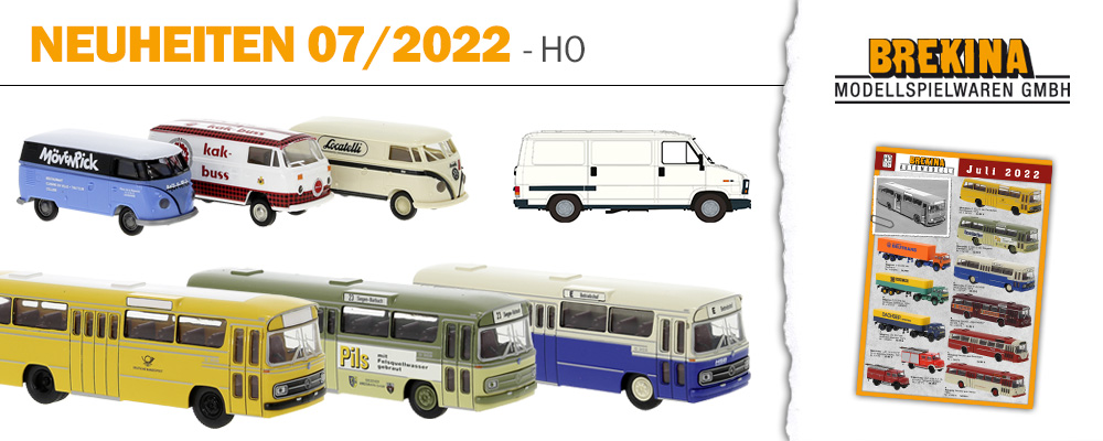 Brekina Neuheiten 07/2022