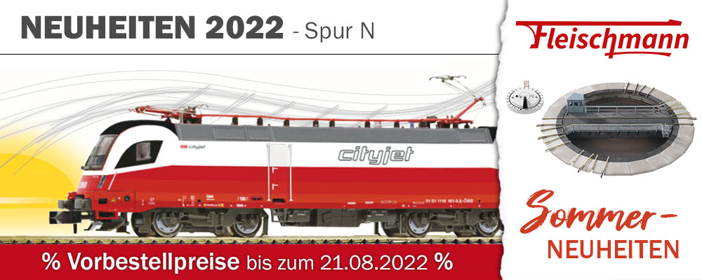 Fleischmann Sommer-Neuheiten 2022