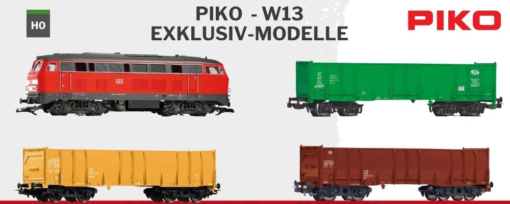 Piko-W13-Exklusiv-Modelle