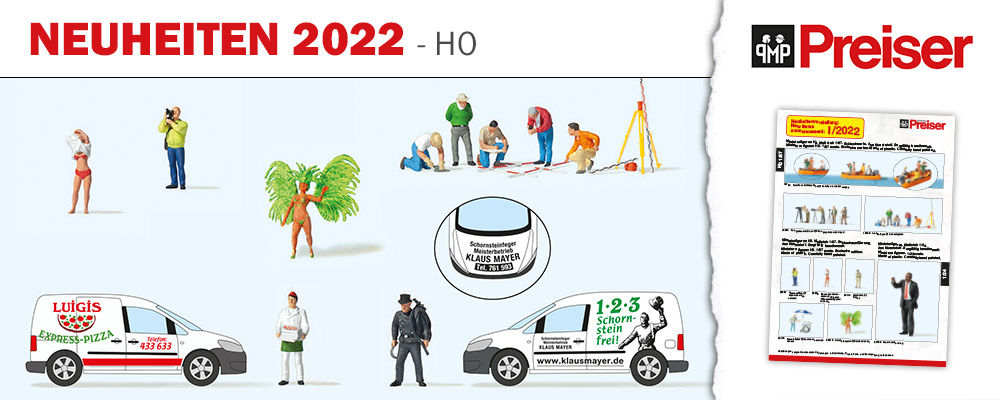 Preiser Neuheiten 2022