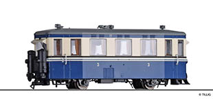 010-02947 - H0m Triebwagen T7 der Mittelbadischen Eisenbahn-Gesellschaft (MEG), Ep. III -FORMVARIANTE-