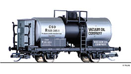 010-95869 - H0 Kesselwagen VACUUM OIL COMPANY, eingestellt bei der CSD, Ep. II