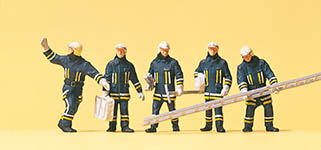 023-10484 - 1:87 - Feuerwehrmänner in moderner E