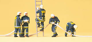 023-10485 - 1:87 - Feuerwehrmänner in moderner E