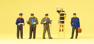 023-10558 - 1:87 - Bahnpersonal. Frühe Epoche II