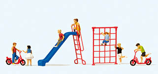 023-10616 - 1:87 - Spielende Kinder. Zubehör