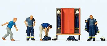 023-10642 - 1:87 - Feuerwehrmänner in moderner E