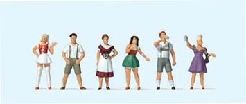 023-10674 - 1:87 - Stehende Biertrinker