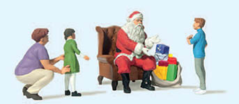 023-10763 - 1:87 - Weihnachtsmann im Sessel. Mut