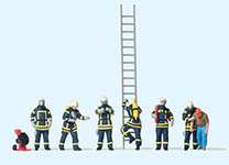 023-10765 - 1:87 - Feuerwehrleute in moderner Ei