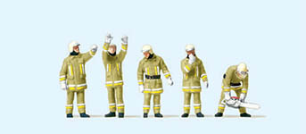 023-10772 - 1:87 - Feuerwehrmänner in moderner E