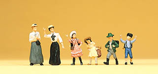 023-12194 - 1:87 - Frauen und Kinder. Um 1900