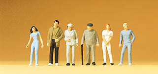 023-14002 - 1:87 - Stehende Passanten