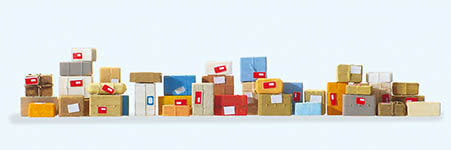 023-17703 - 1:87 - Postpakete. 40 Stück