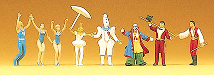 023-20254 - 1:87 - Zirkus-Direktor, Clowns, Domp