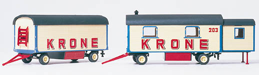 023-21051 - 1:87 - Wohnwagen und Packwagen