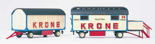 023-21052 - 1:87 - Damentoilette und Packwagen