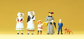 023-24608 - 1:87 - Spreewälder Gruppe. Um 1900