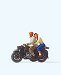023-28148 - 1:87 - Motorradfahrer. Zündapp KS 75